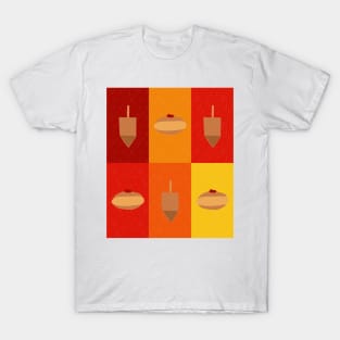 D&amp;D - Doughnuts and Dreidels Fire Grid T-Shirt